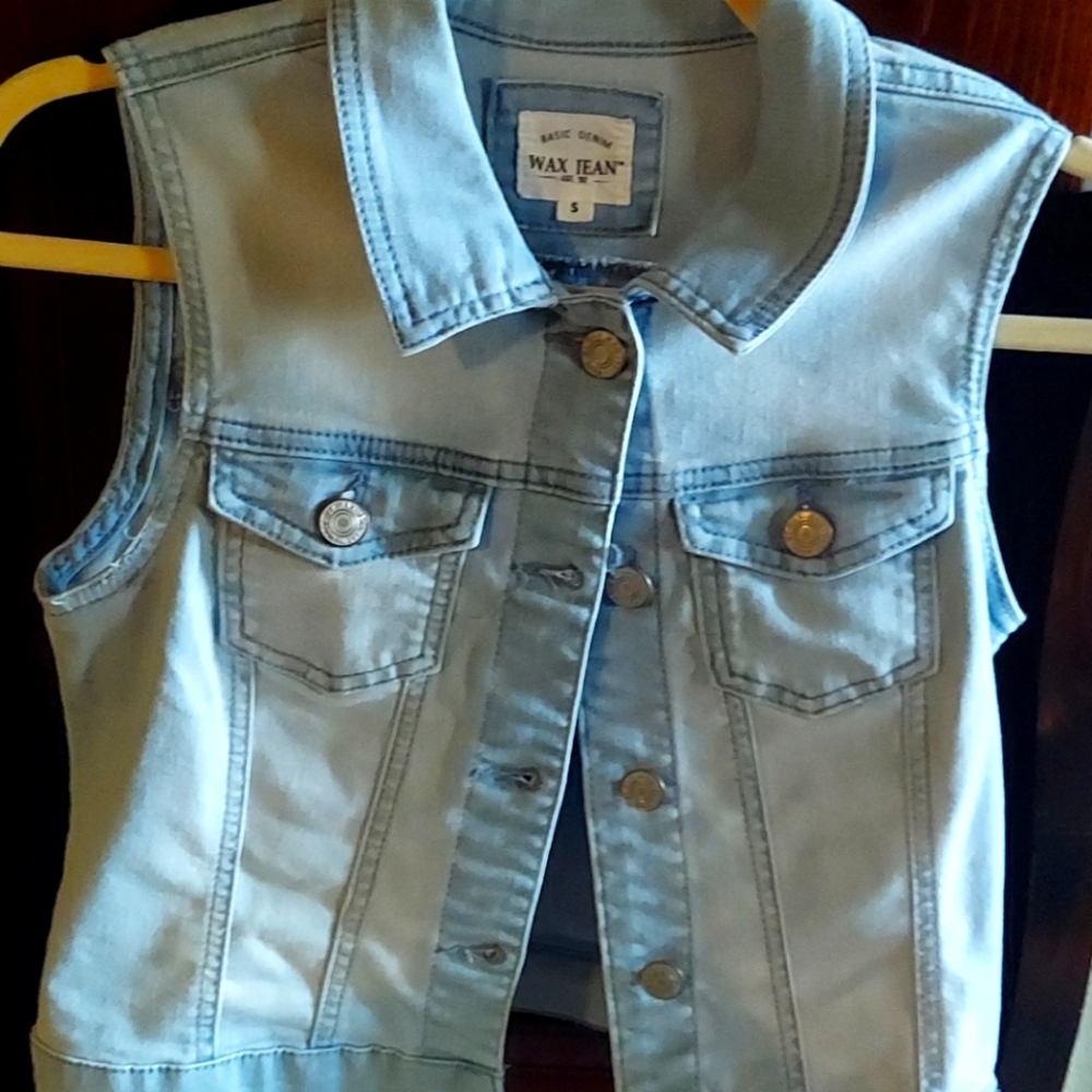 Wax Jean - Women's/Juniors Jean Vest